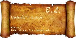 Bednár Libor névjegykártya